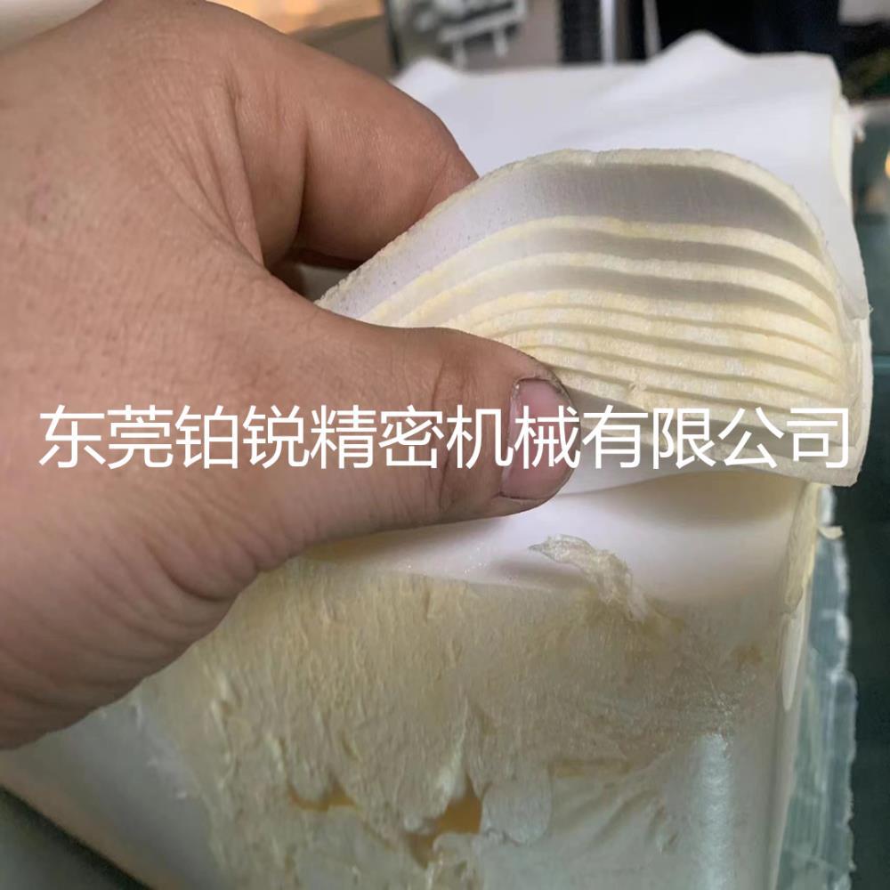 聚酯绵 记忆绵 美妆绵 误差10个丝 高精密度泡绵吸风平切机