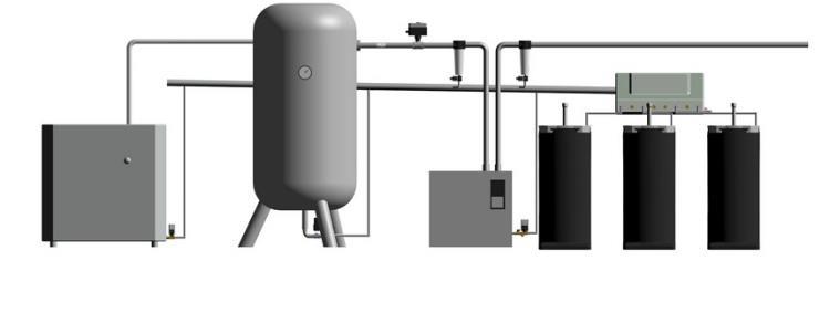 空压机冷凝水油水分离器空压机废油收集器乔克冷凝水净化器