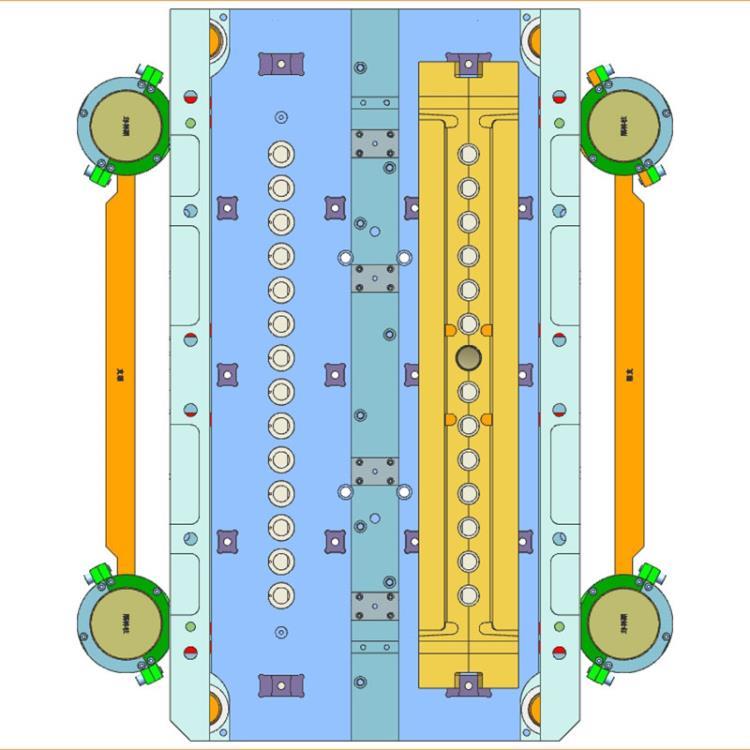 俊华注吹模具 注塑机生产药瓶塑料瓶 注塑吹塑一步成型模具