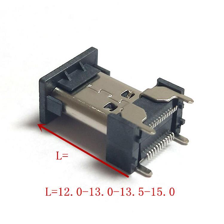 TYPE-C 24P母座立貼L12.0-13.0-13.5