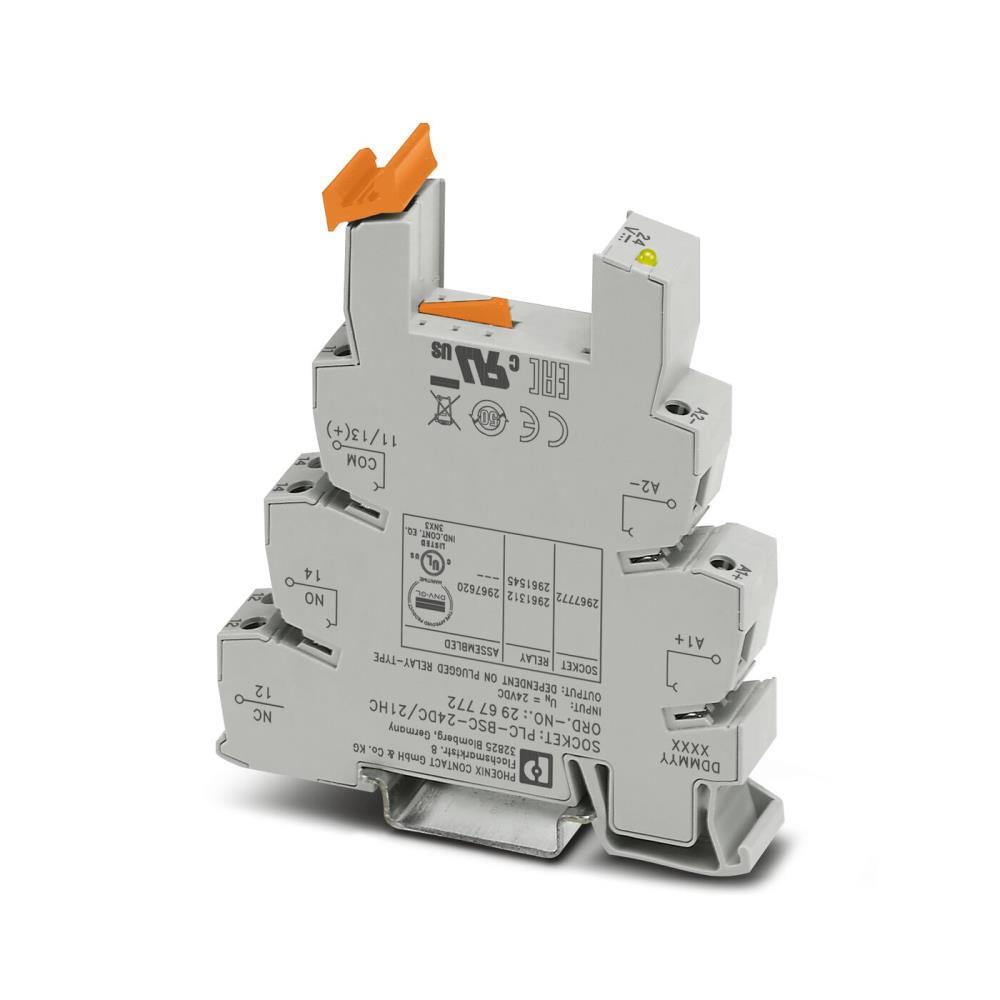 菲尼克斯繼電器底座 - PLC-BSC- 24DC21HC