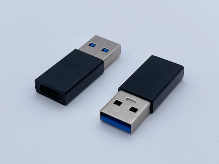 USB3.0 AM 转 USB3.0AF铝壳 数据手机转接