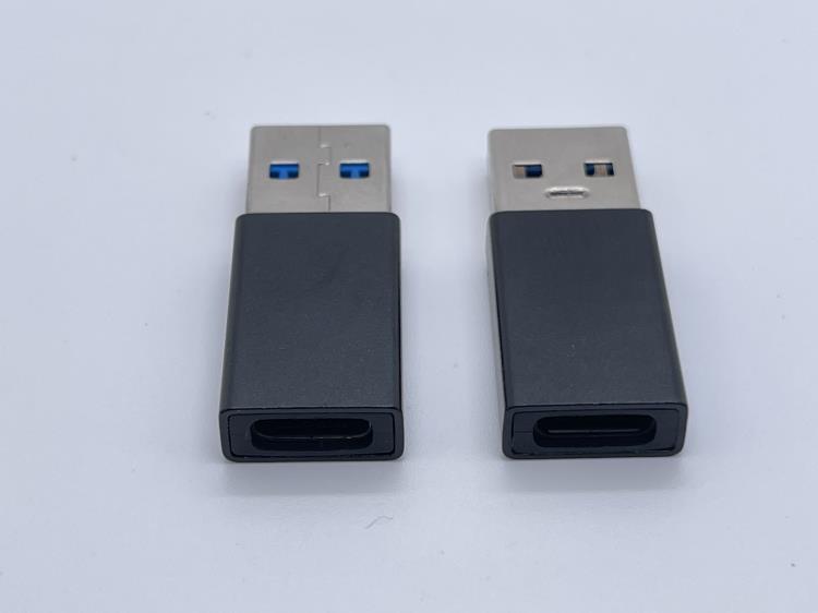 USB3.0 AM 转 USB3.0AF铝壳 数据手机转接