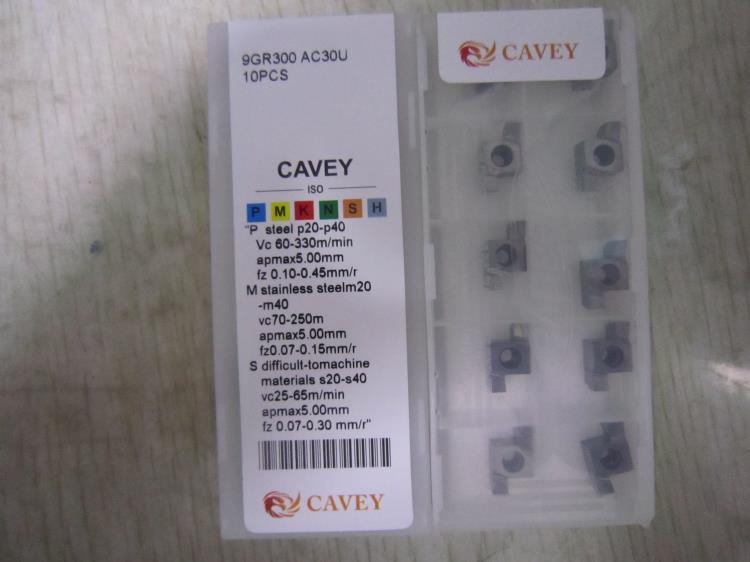 凯威CAVEY 数控刀具刀片刀头 9GR300 AC30U