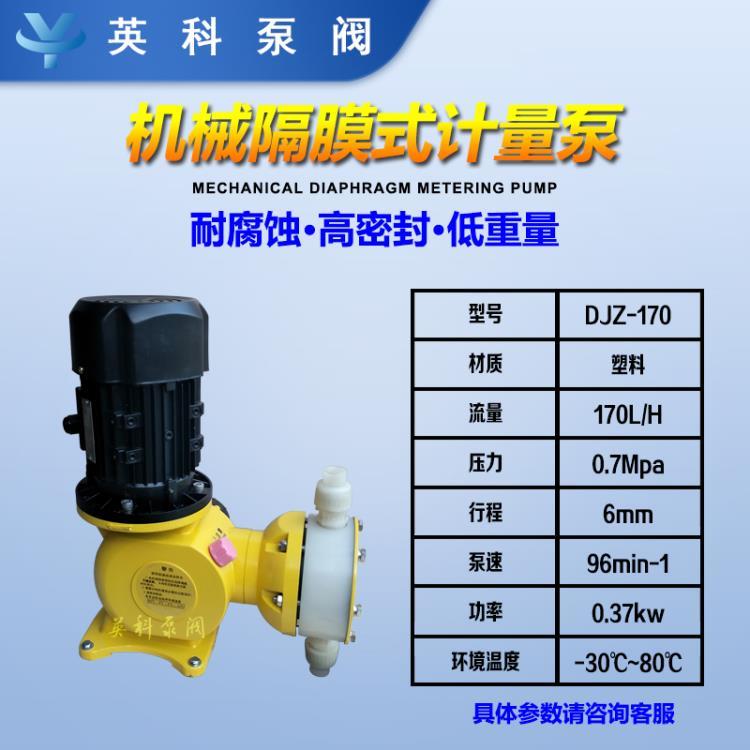 DJZ系列机械隔膜计量泵