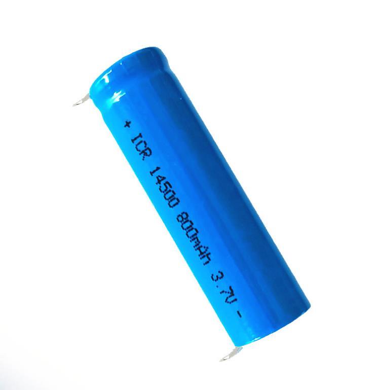 北歐電動剃須刀LDMAX3.7V14500鋰電池800mAh