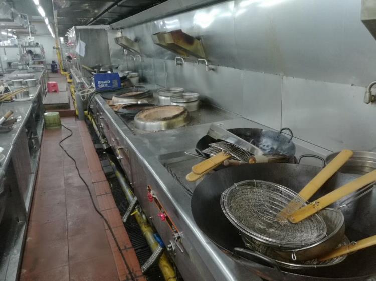 海口市金藝酒店飯店酒樓中西餐館廚房設備維修加裝自動滅火裝置